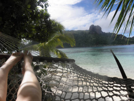Fiji - Luieren in de hangmat