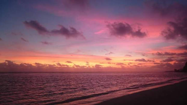 Samoa - Sunset in Samoa