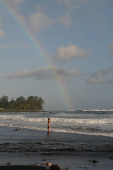 Frans-Polynesië - Strand van Tahiti