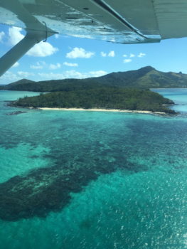 Fiji - Fiji from A water plane