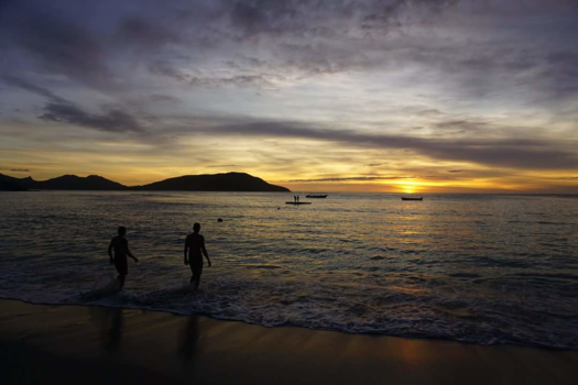 Fiji - Zonsondergang op het prachtige Fiji