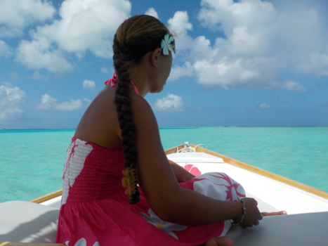 Bora Bora en de Society-archipel - Op weg naar Bora Bora ,  met een parel in het paradijs.