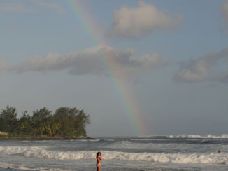 Frans-Polynesië - Strand van Tahiti